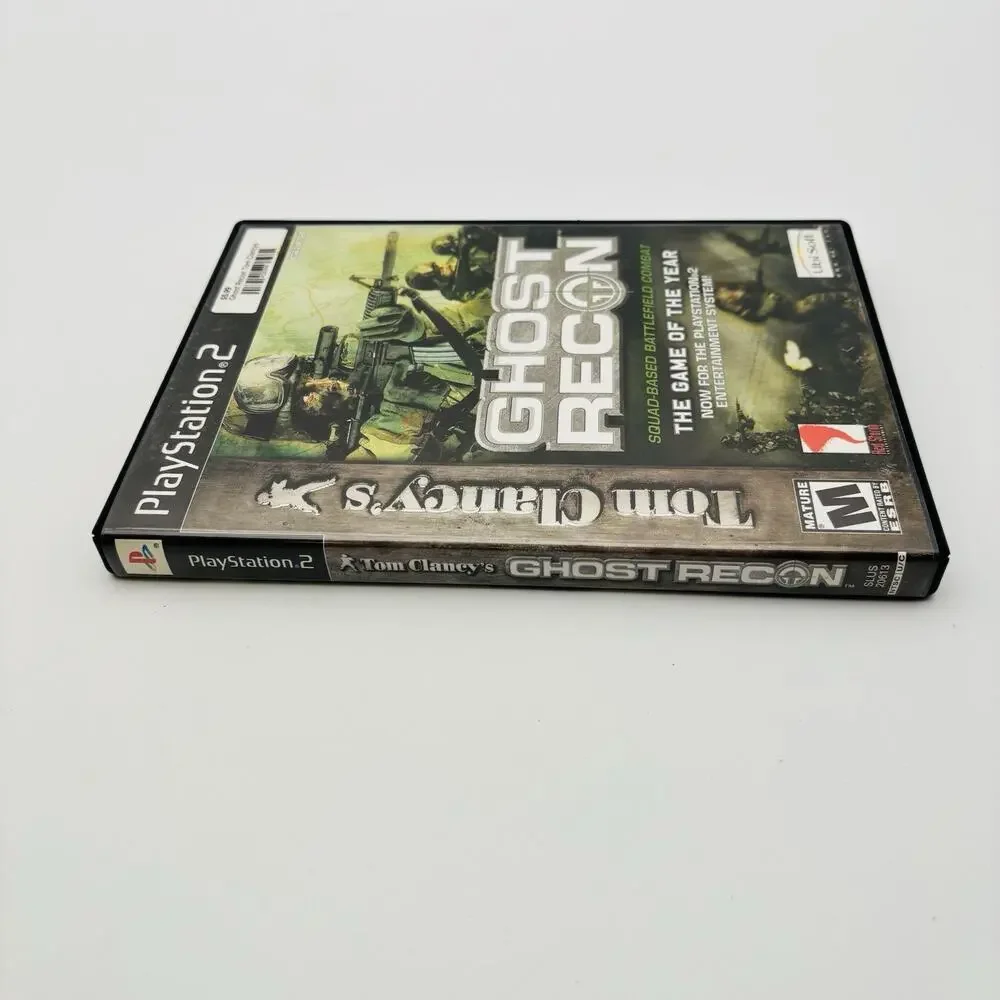 Tom Clancy's Ghost Recon Sony PlayStation 2 PS2 CIB Complete Tested Works. VG